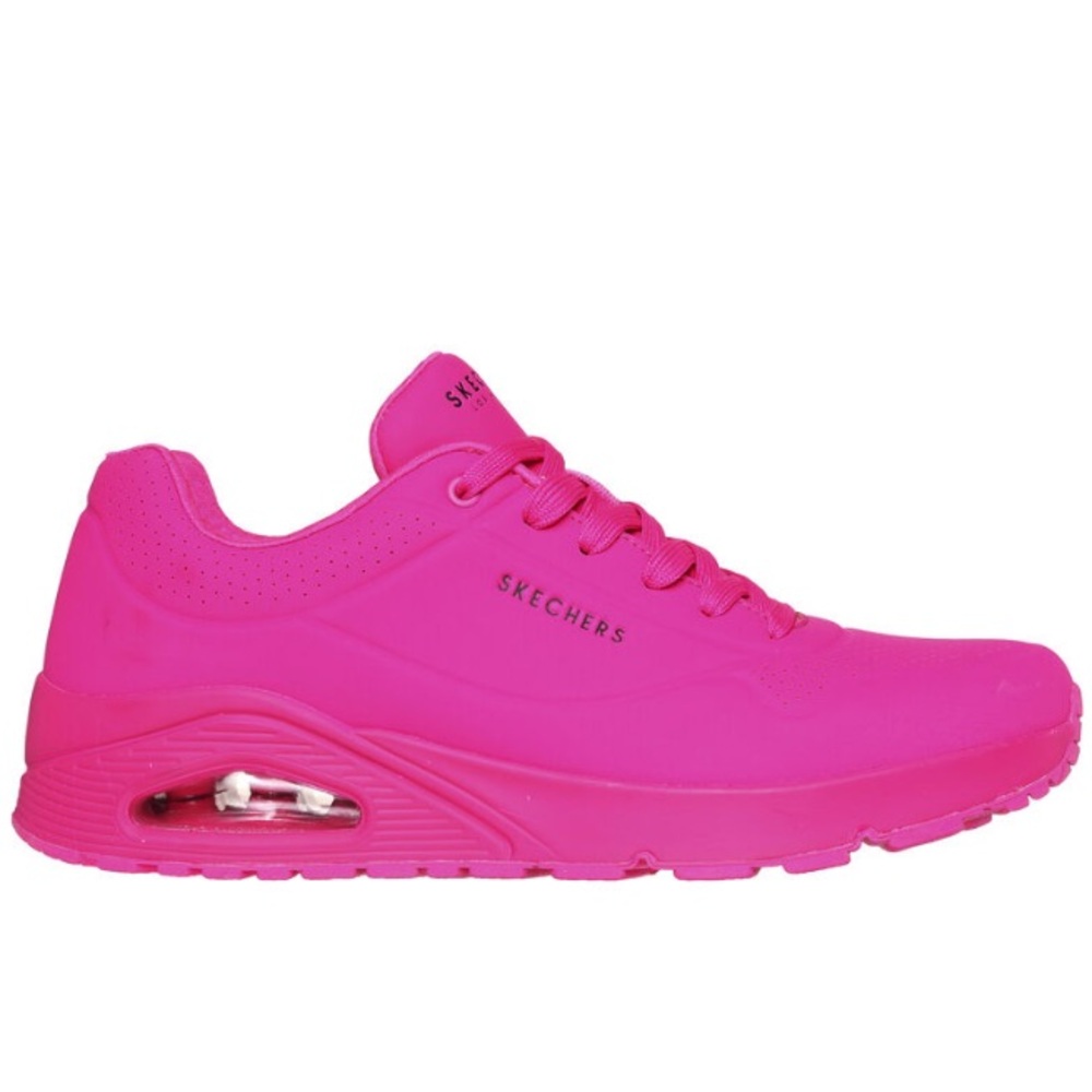 Nwot Skechers Uno-Stand On Air Sneakers hot pink